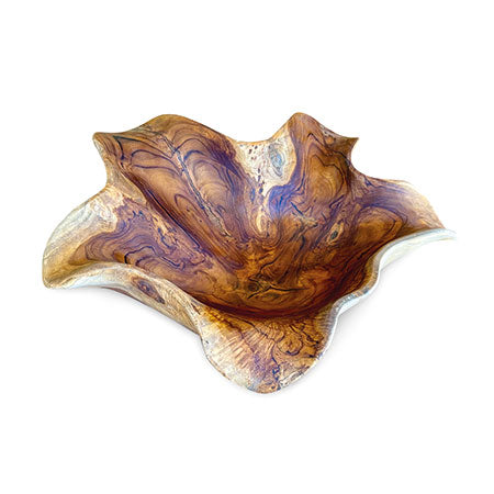 Teak Root rustic bowl