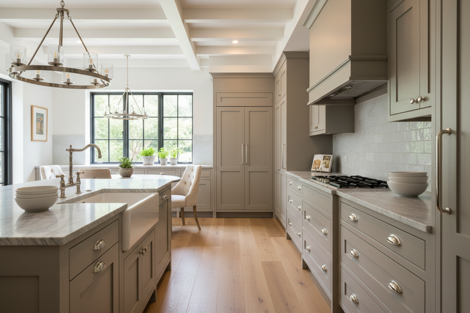 Grey Shaker Kitchen